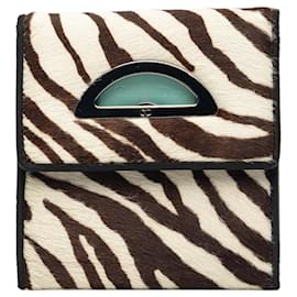 Cartera Malice Dior de pelo de poni con estampado de cebra marrón
Carteras pequeñas