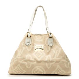 Borsa Tote Cabas GM Louis Vuitton Monogram Tahitienne Beige