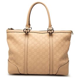 Borsa Tote Gucci Guccissima Lovely Heart marrone
