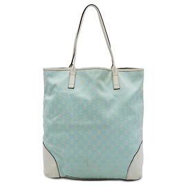 Borsa Tote Gucci GG Canvas blu