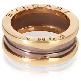 Bulgari Anello B.zero1 in oro rosa e metallo bronzato BVLGARI