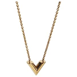 Collana Essential V placcata in oro Louis Vuitton