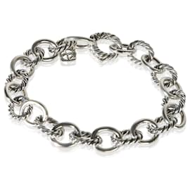 David Yurman Armband mit ovalen Gliedern aus Sterlingsilber