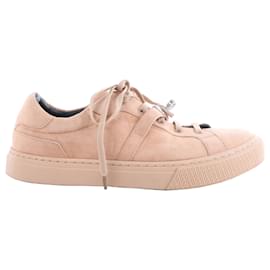 Baskets Hermès Day en daim Beige RG222181Z, Taille EU 37