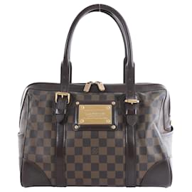 Borsa a tracolla Louis Vuitton Berkeley Damier Ebene Marrone N52000