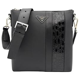 Borsa a tracolla e spalla Prada Saffiano