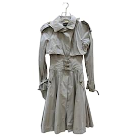 Gabardina Dolce & Gabbana Ivory White Sz.40 de segunda mano