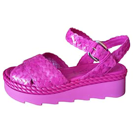 Autre Marque Sandali con plateau Pons Quintana Fucsia
