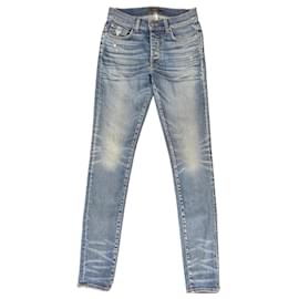 Jeans Slim Distressed Amiri da uomo