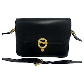 Céline Borsa a tracolla in pelle Celine Vintage con logo carrozza