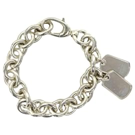 GUCCI Armband mit Double Dog Tag Anhängern