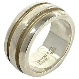 Tiffany & Co Tiffany Vintage Grooved Double Line Ring