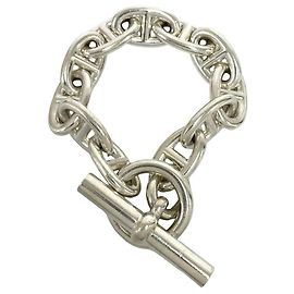Hermès Bracciale con Charm Hermes Chaine d'Ancre TGM