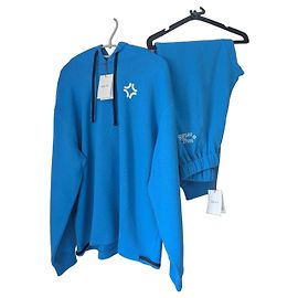 BALLY "Peak Outlook" Trainingsanzug Set Blau - Neu mit Etiketten - Größe M