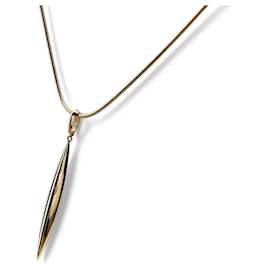Collana con pendente Tiffany & Co. Feather YG Yellow Gold