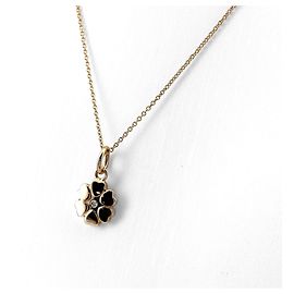 Collana con pendente Tiffany & Co. motivo floreale in oro rosa