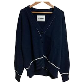 Cárdigan de punto en mezcla de alpaca Jil Sander