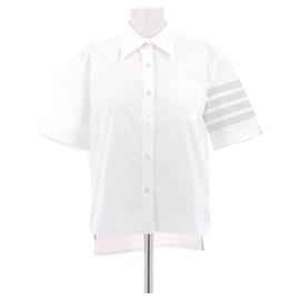 Thom Browne Camicia bianca impermeabile