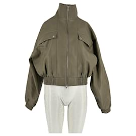Autre Marque Chaqueta verde The Frankie Shop XS