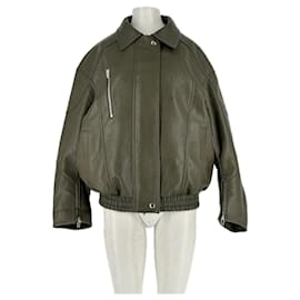 Autre Marque Chaqueta verde The Frankie Shop Talla S