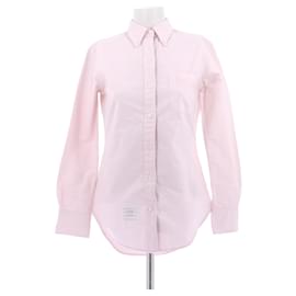 Camicia Thom Browne in cotone rosa Taglia 40