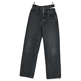 Agolde Schwarze "Broken waistband" Jeans