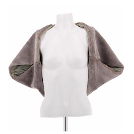 Chloé Bolero de piel sintética