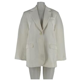 Blazer Sandro blanco de viscosa