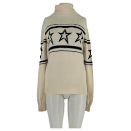Perfect Moment Chopper Pullover weiß Wolle