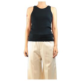 Brunello Cucinelli Canotta a coste nera - size L