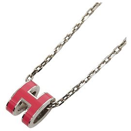 Hermès Collana con pendente Hermes Mini Pop H