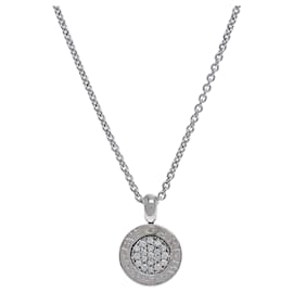 Bulgari Bvlgari Halskette aus 18K Weißgold und Diamanten