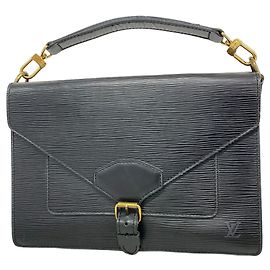 Borsa Louis Vuitton Epi Biface M52322 Noir