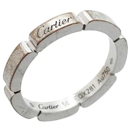 Anel Cartier Maillon Panthère em ouro branco 18K