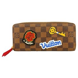 Louis Vuitton Damier LV Stories Portefeuille Clemence Long Wallet