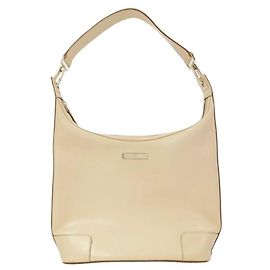 Borsa a tracolla Gucci in pelle beige