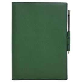 Funda de agenda Hermès Green Epsom Vision