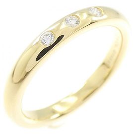 Tiffany & Co Anello a fascia Tiffany in oro giallo 18K con diamante