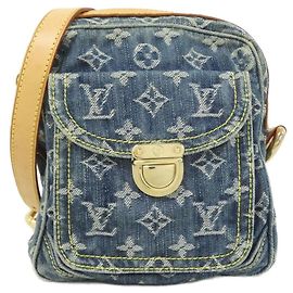 Bolsa Camera Louis Vuitton Monogram Denim