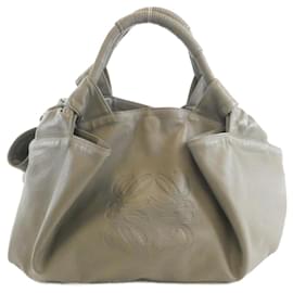 Borsa Loewe Briza in pelle marrone