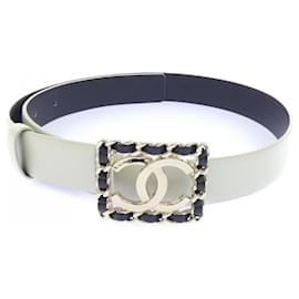 Chanel Standard White Gürtel