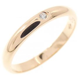 Anel Cartier em ouro rosa 18K com diamante