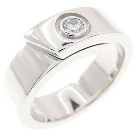 Cartier Ehering aus 18K Weißgold mit Diamanten