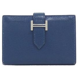 Hermès Tarjetero Hermes Bearn Deep Blue