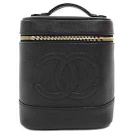 Borsa Chanel 1998 in pelle di vitello grana grossa nera