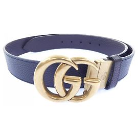 Cinturón Gucci GUCCI 474850 CAO2T Negro y Marrón