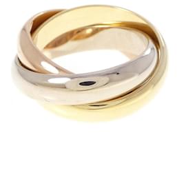 Cartier Trinity Ring aus Roségold Weißgold und Gelbgold