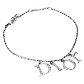 Autre Marque Bracciale con charm argentato Christian Dior