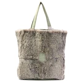 Bolsa Tote Chanel Bege e Cinza