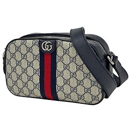 Bolso de hombro Gucci Ophidia Sherry Line Web Double G